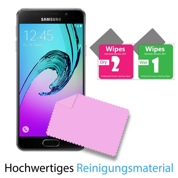 Samsung Galaxy A5 2016 Schutzglas Glasfolie Echt Glas